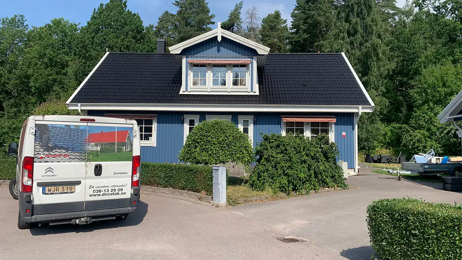 Tvätta tak pris